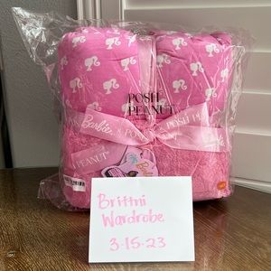 New Posh Peanut x Barbie luxe plush glitter Patoo